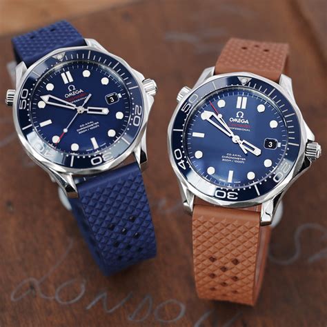 omega seamaster straps